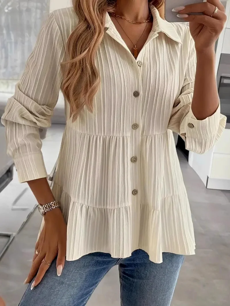Cotton Casual Regular Fit Shirt Collar Shirt