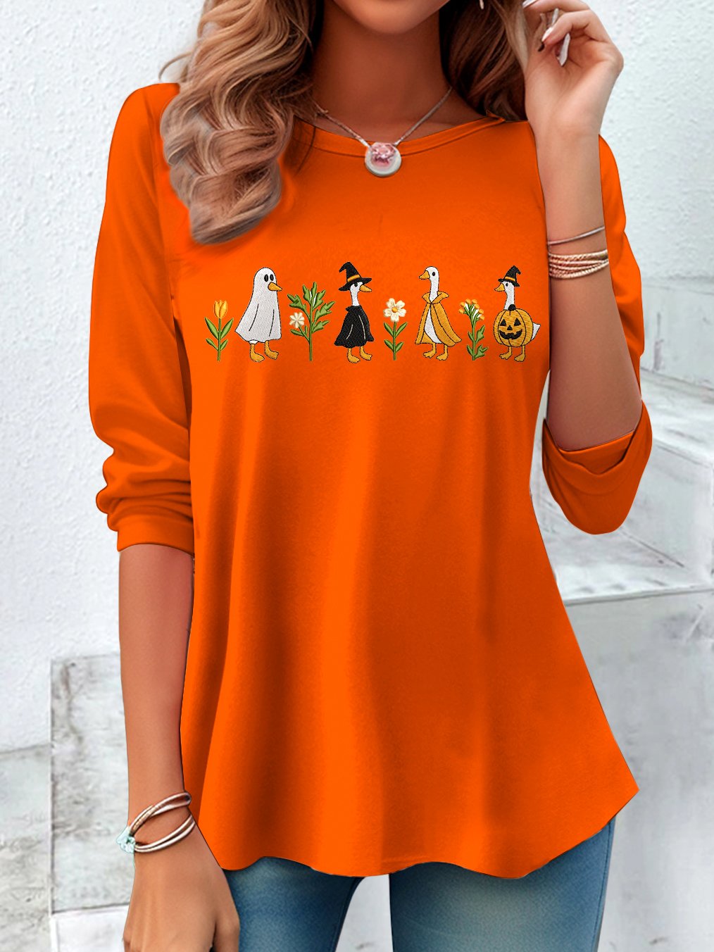 Crew Neck Vintage Regular Fit T-Shirt