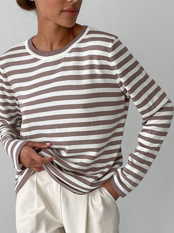 Loose Split Joint Wool/Knitting Urban Sweater