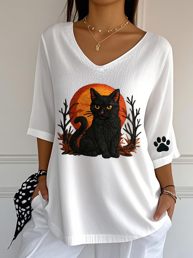 Cotton Casual T-Shirt