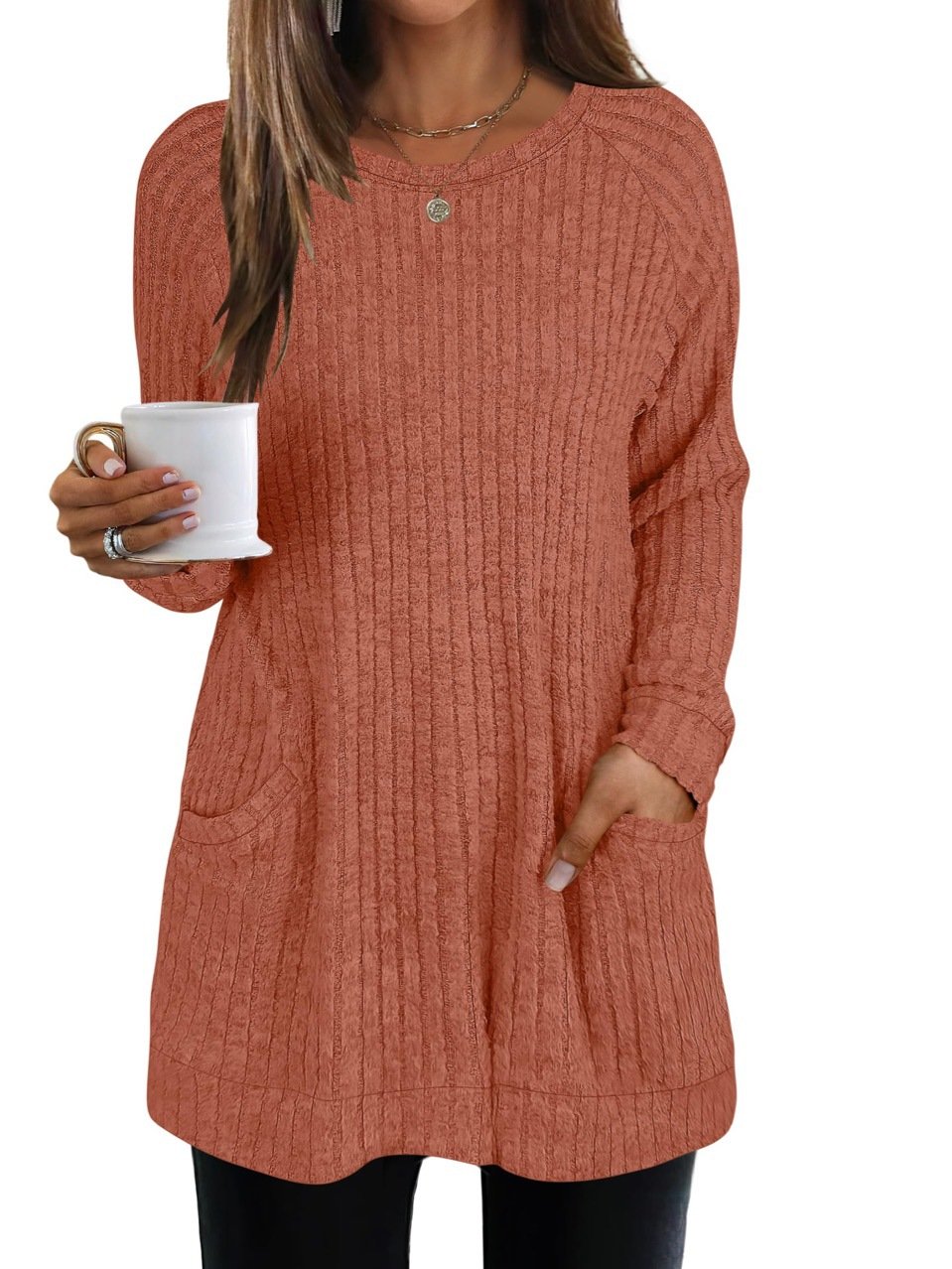 Cotton Crew Neck Casual T-Shirt