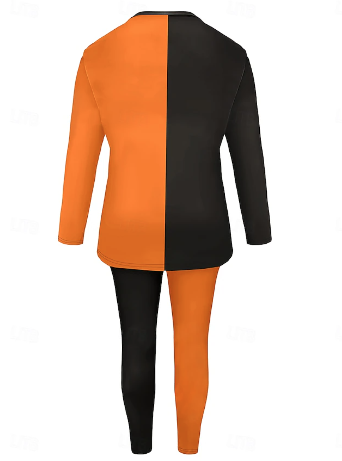 Women's Halloween Pattern Casual Long Sleeve Pants Set