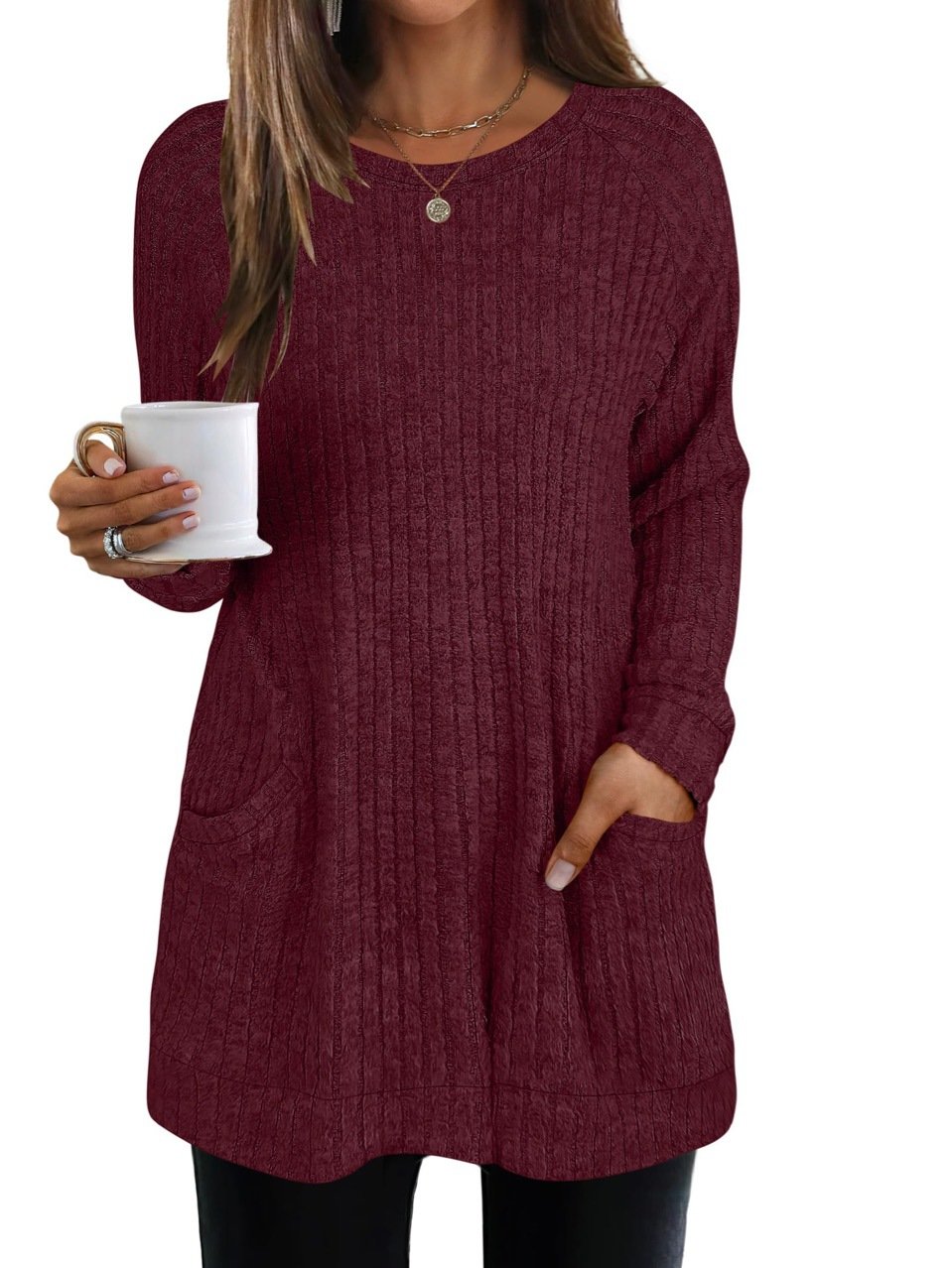 Cotton Crew Neck Casual T-Shirt