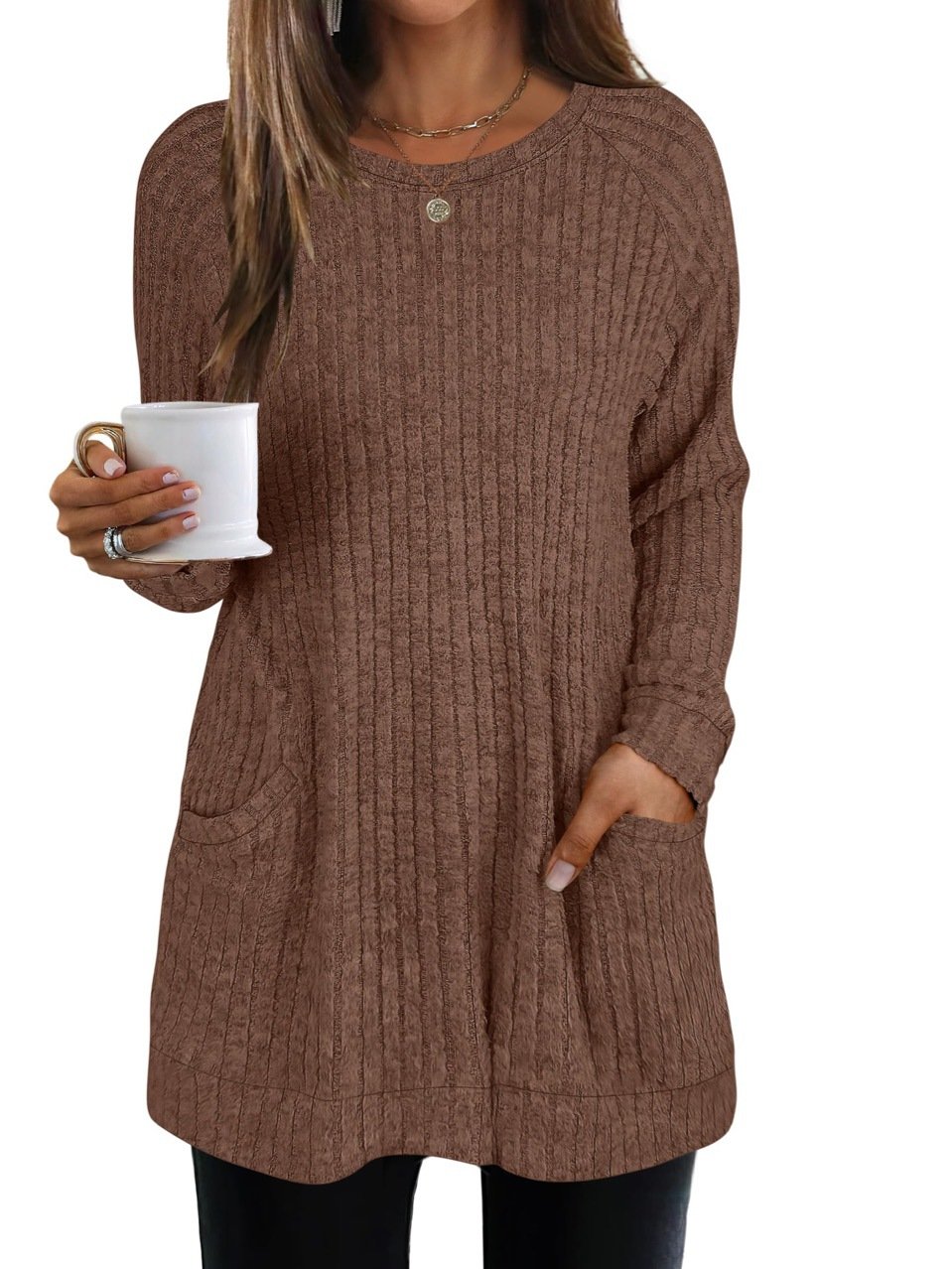 Cotton Crew Neck Casual T-Shirt