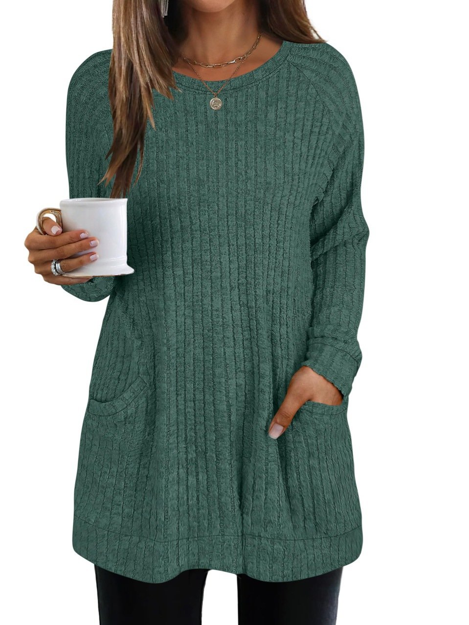Cotton Crew Neck Casual T-Shirt