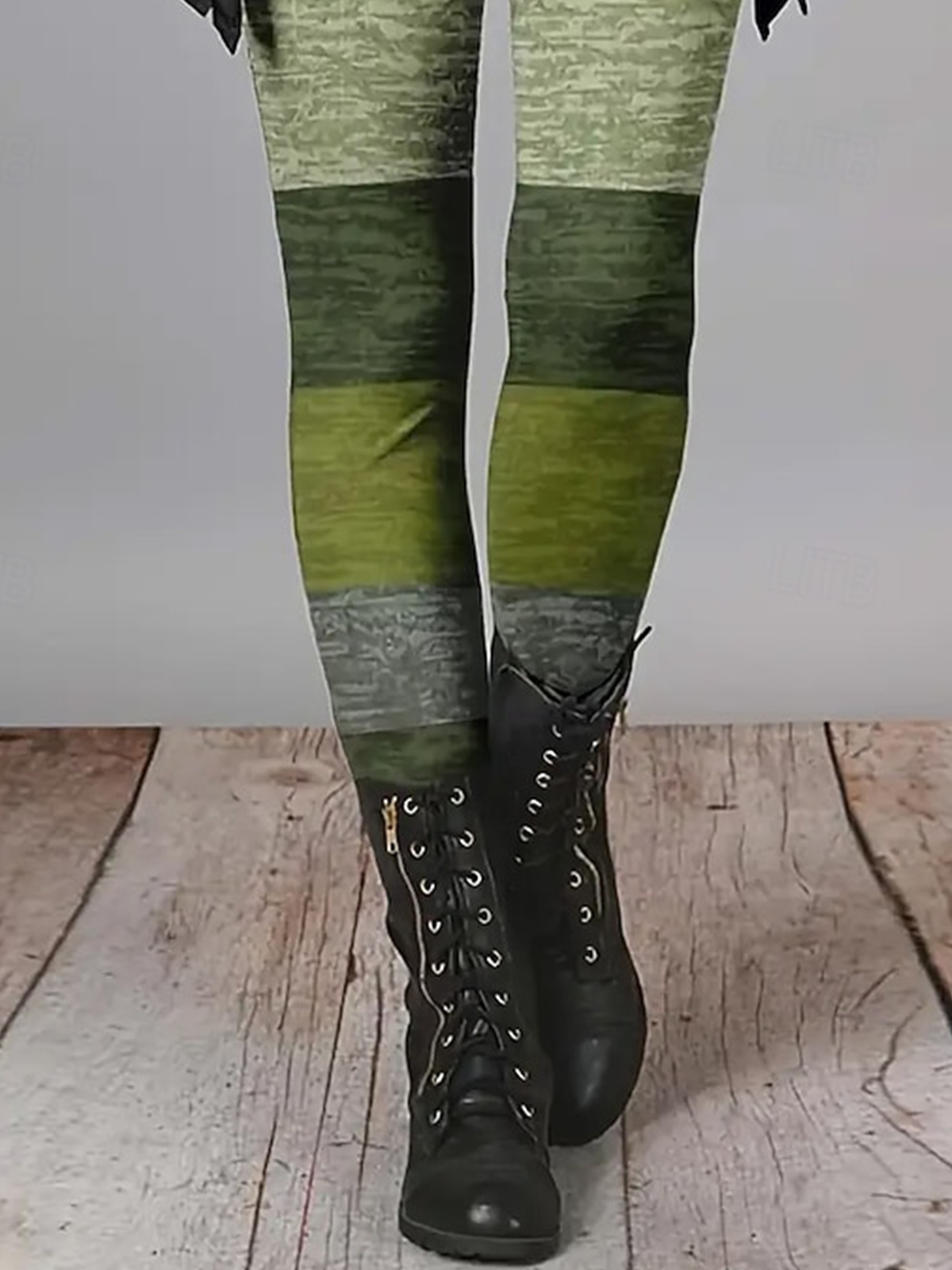 Tight Casual Geometric Leggings
