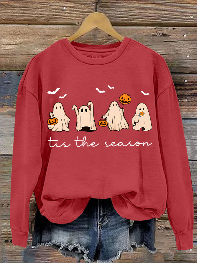 Women's Tis The Season Halloween Sweatshirt