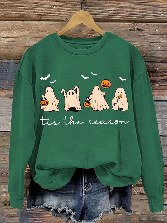 Women's Tis The Season Halloween Sweatshirt