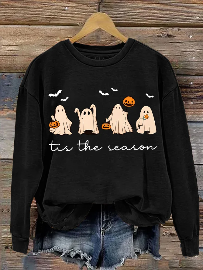 Women's Tis The Season Halloween Sweatshirt