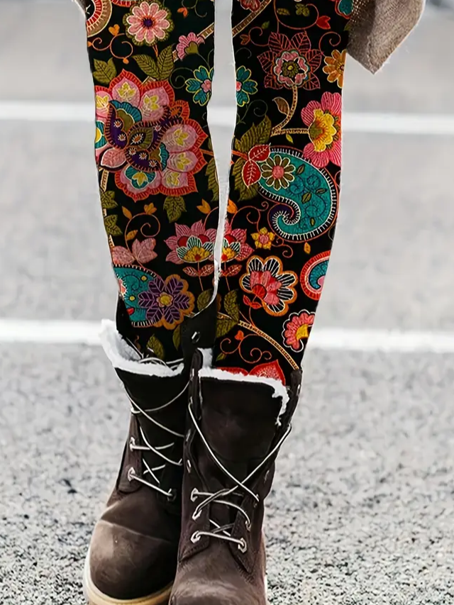 Jersey Casual Printing Leggings