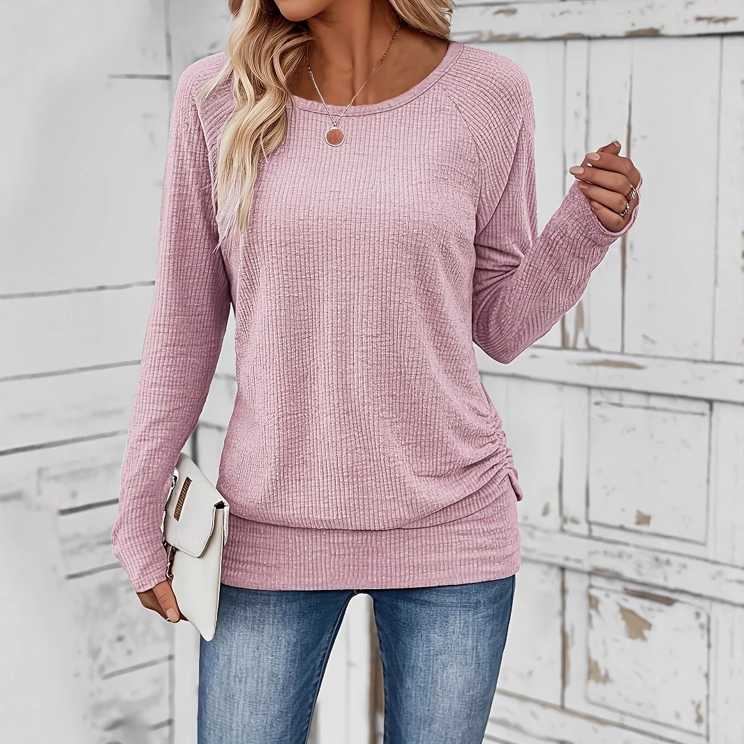 Plain Crew Neck Regular Fit T-Shirt