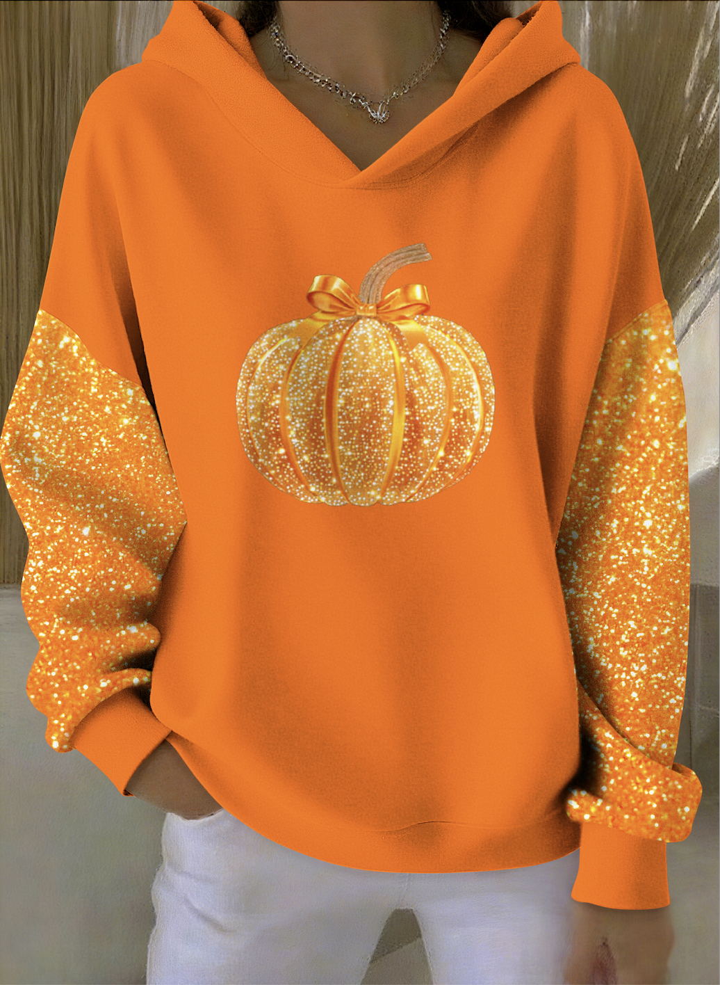 Hoodie Casual Regular Fit Halloween Hoodie