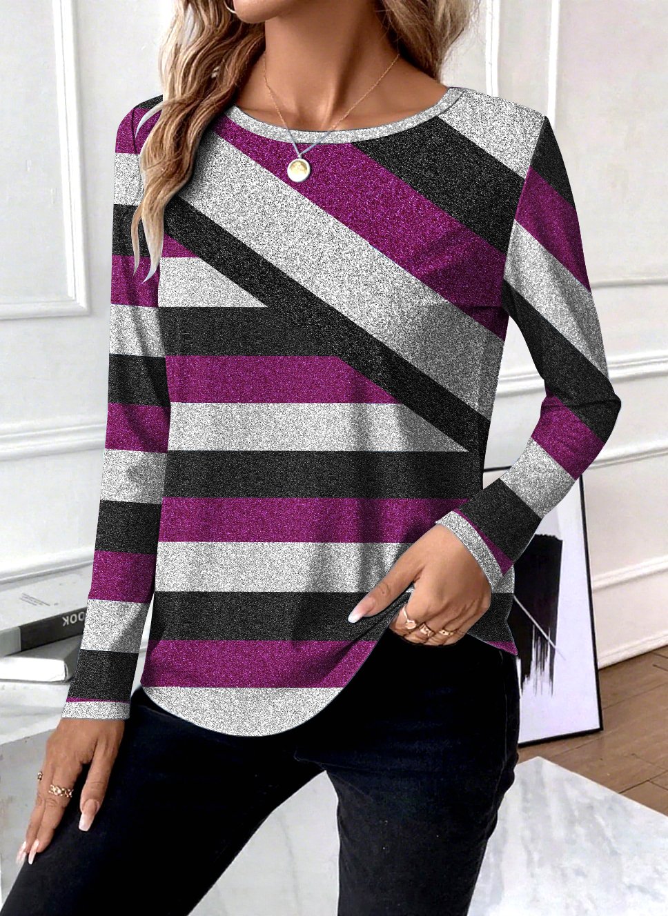 Casual Crew Neck T-Shirt