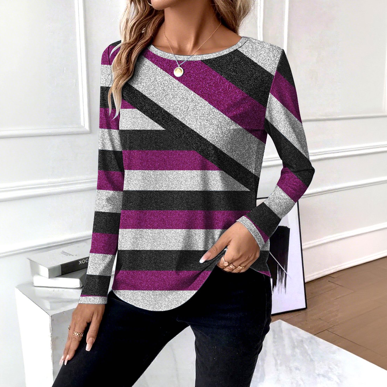 Casual Crew Neck T-Shirt