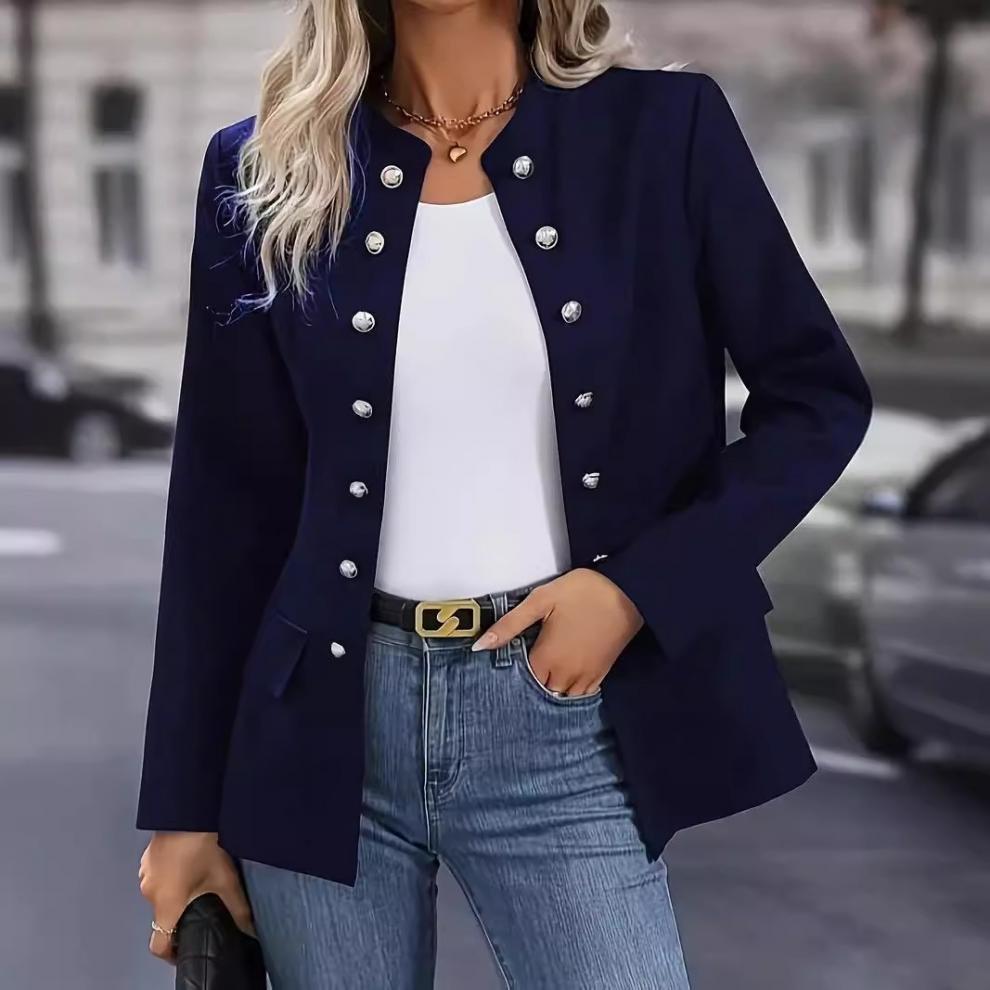 Plain Others Loose Sexy Jacket