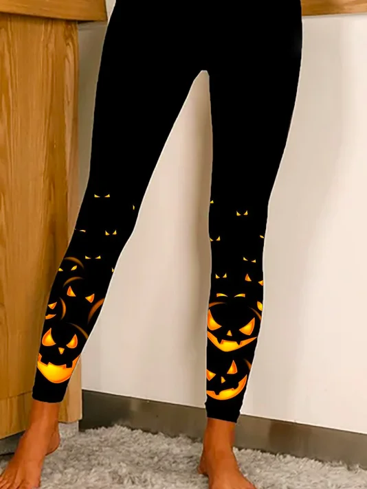 Halloween Tight Casual Leggings