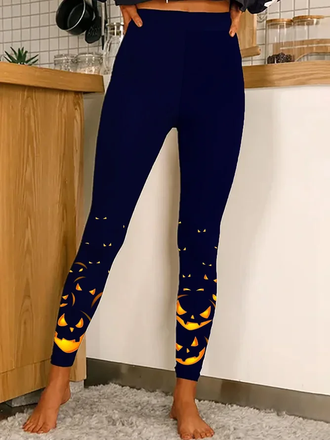Halloween Tight Casual Leggings
