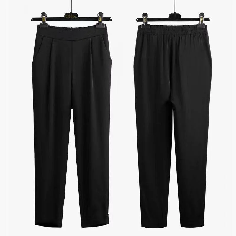 Plain Pockets Casual Pants