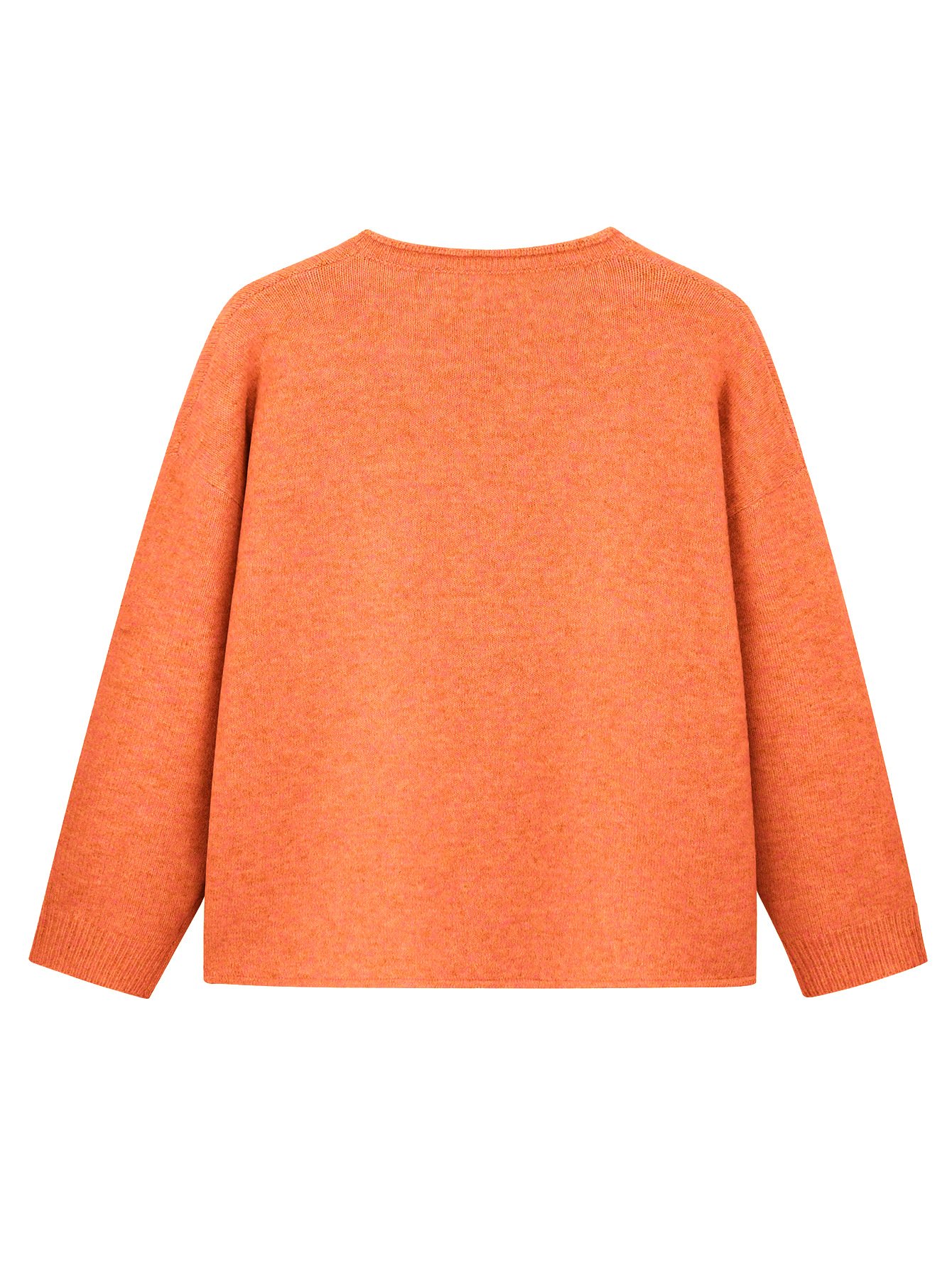 Casual Multicolor Block V Neck Loose Cardigan