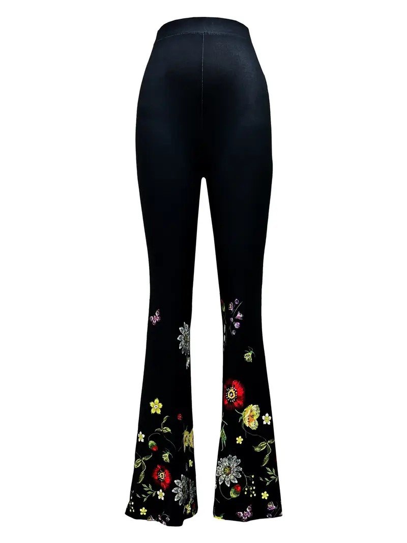Gradient Pattern Simple Regular Fit Pants
