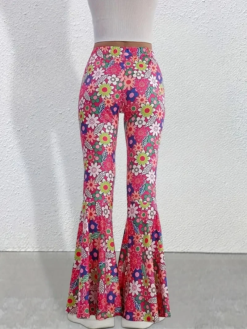 Floral Regular Fit Casual Pants