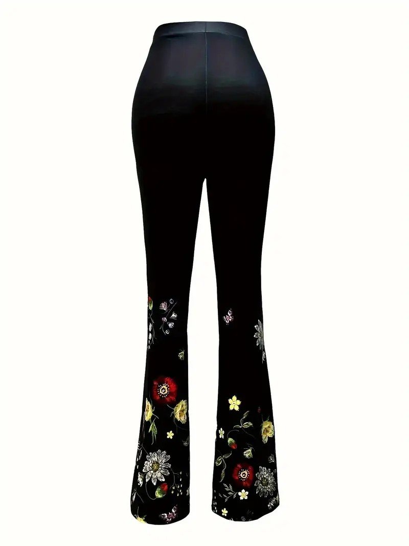 Gradient Pattern Simple Regular Fit Pants