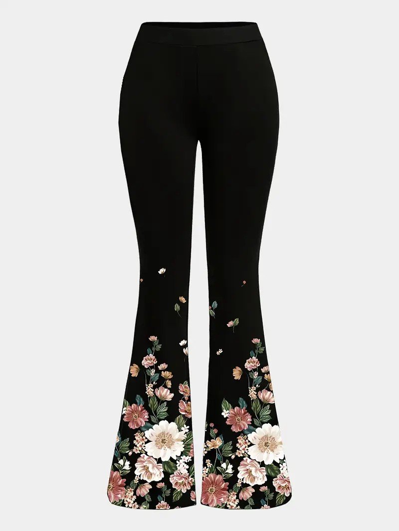 Gradient Pattern Simple Regular Fit Pants