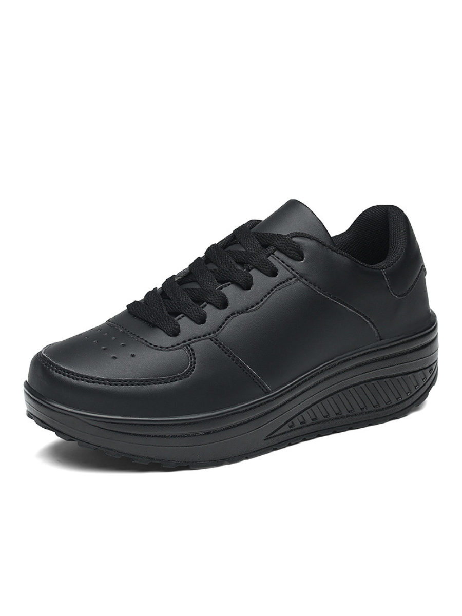 Color Block All Season Mesh Fabric Shallow Shoes