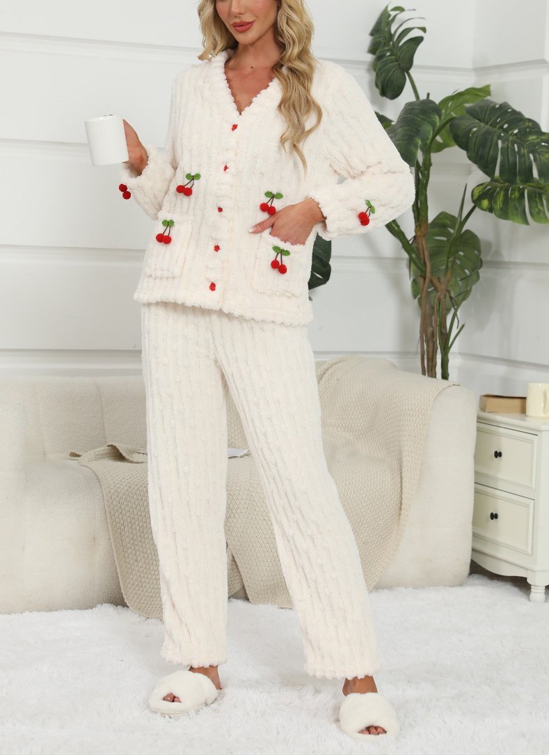 Casual Plain Two-Piece Set