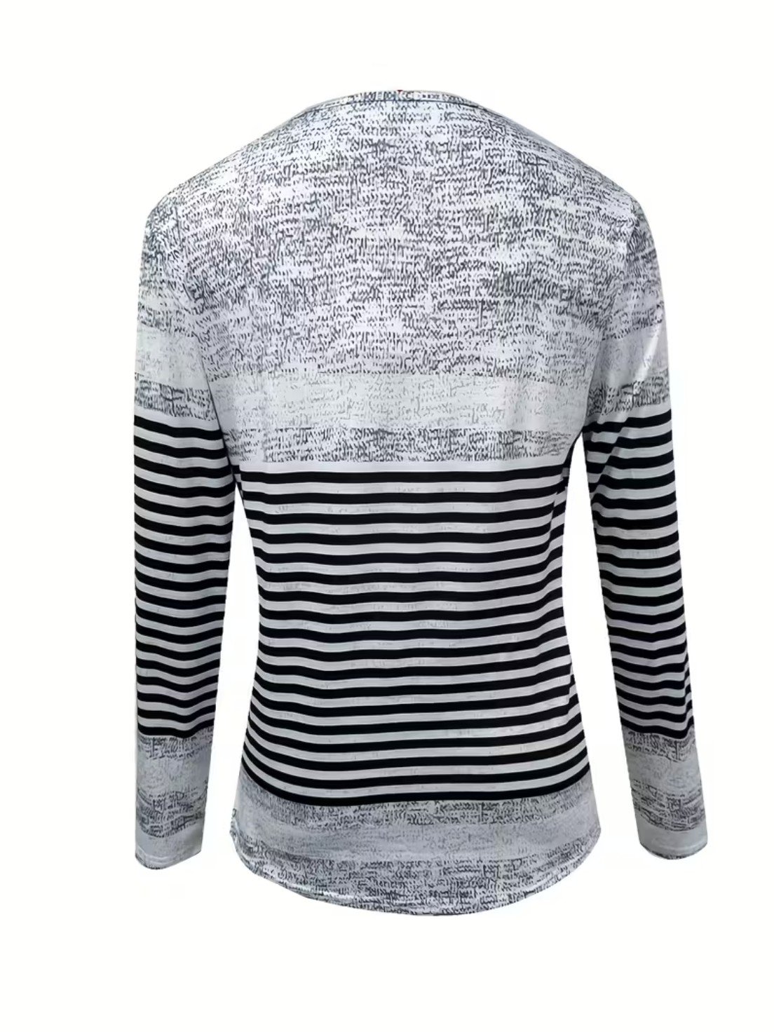 Striped Cotton Casual Others T-Shirt