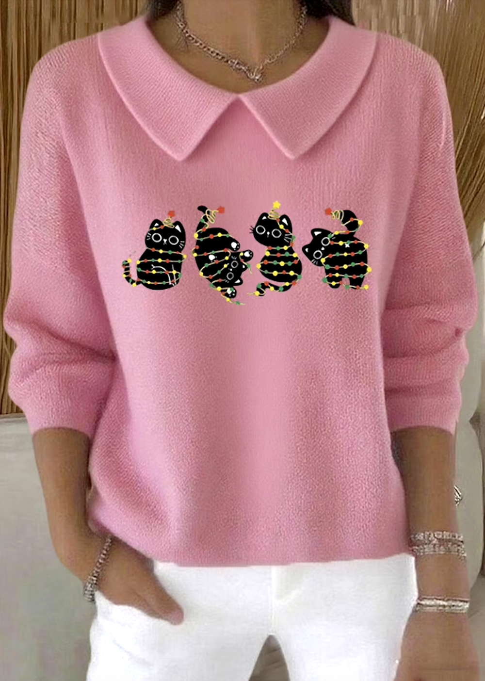 Casual Shawl Collar Sweater