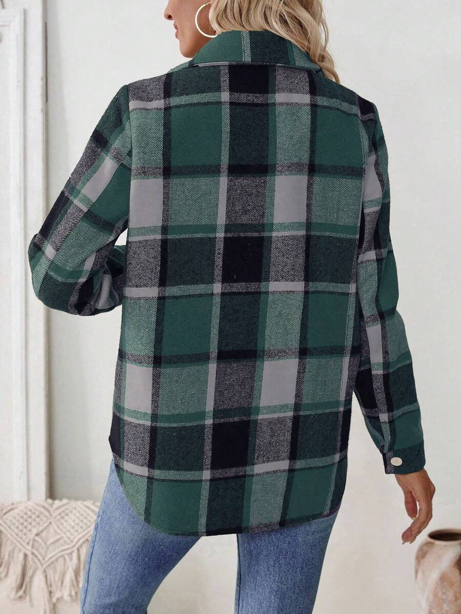 Cotton Casual Shirt Collar Regular Fit Jacket