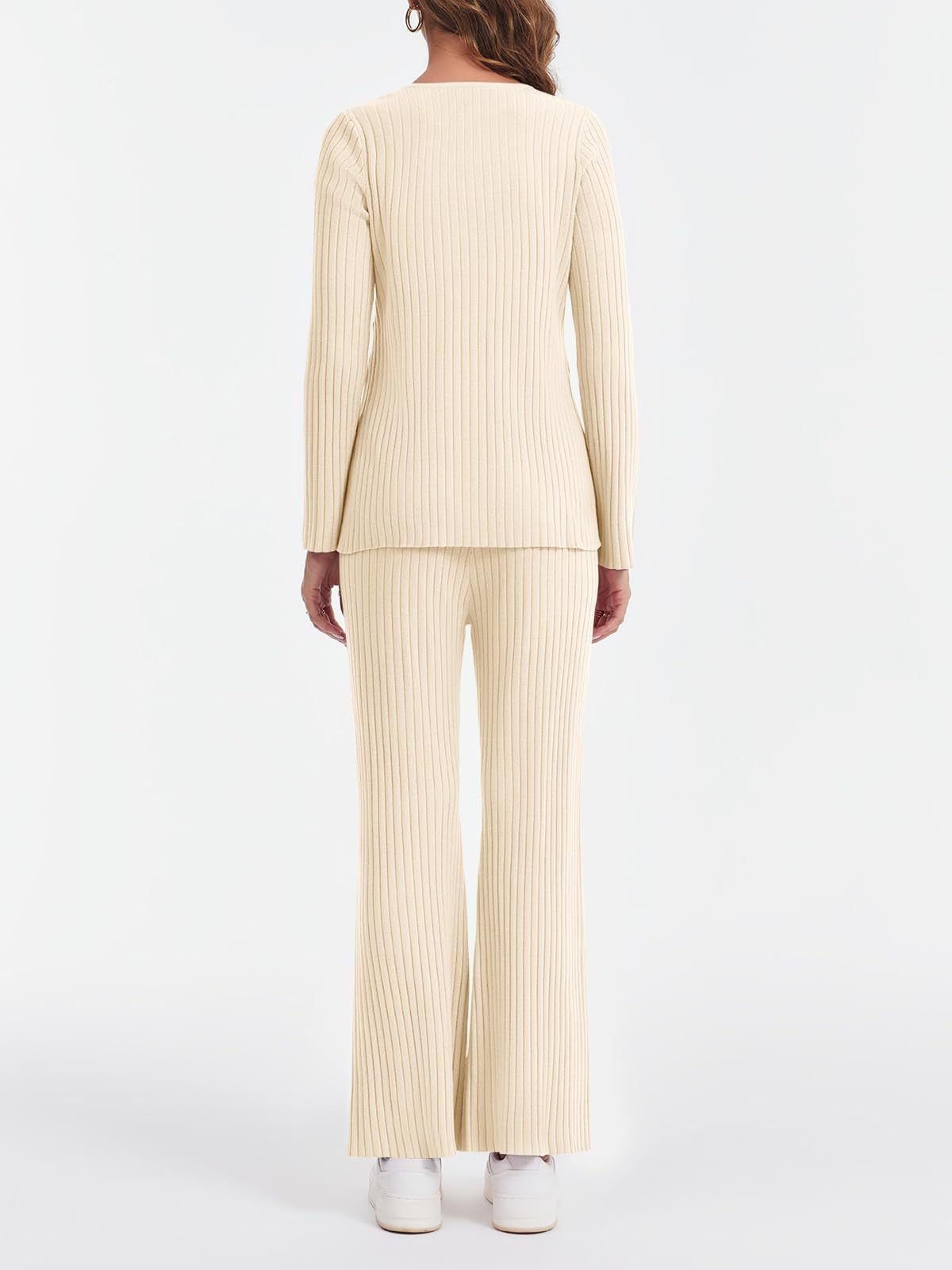 Crew Neck Cotton Casual Pajama Set