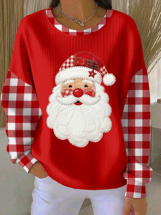 Christmas Casual Printing Sweatshirt