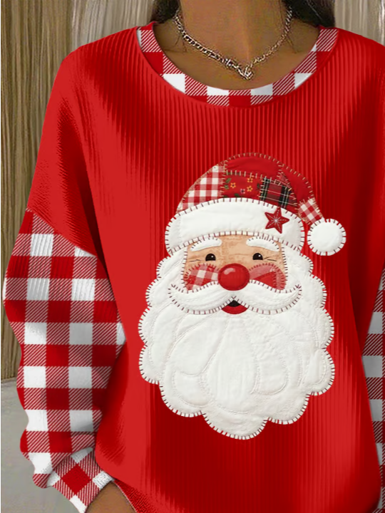 Christmas Casual Printing Sweatshirt