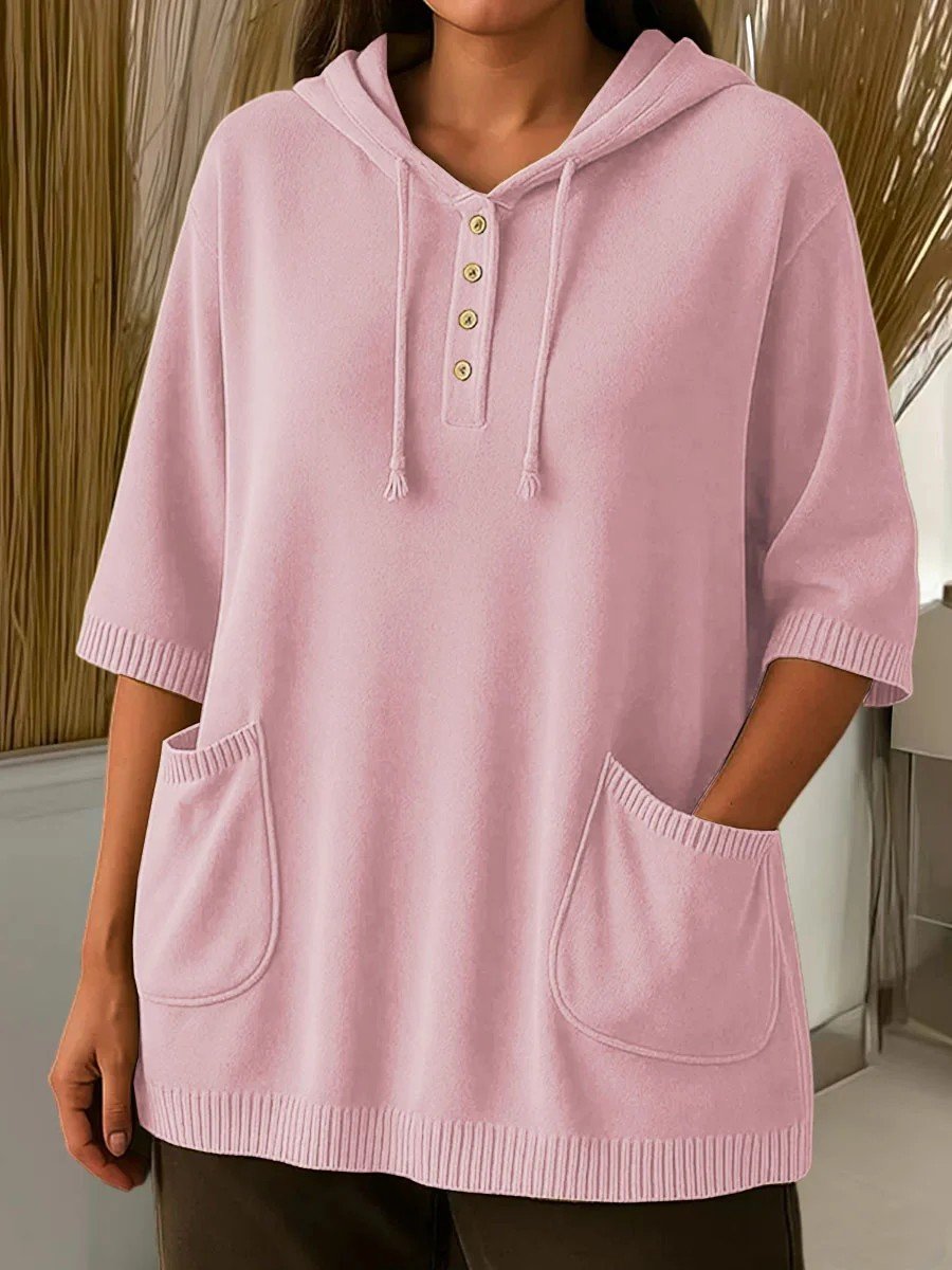 Plain Loose Simple Sweater