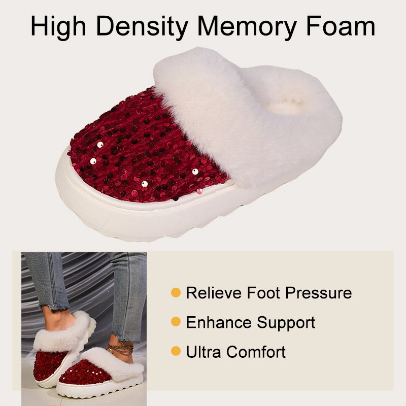 All Season Casual Fabric House Slippers