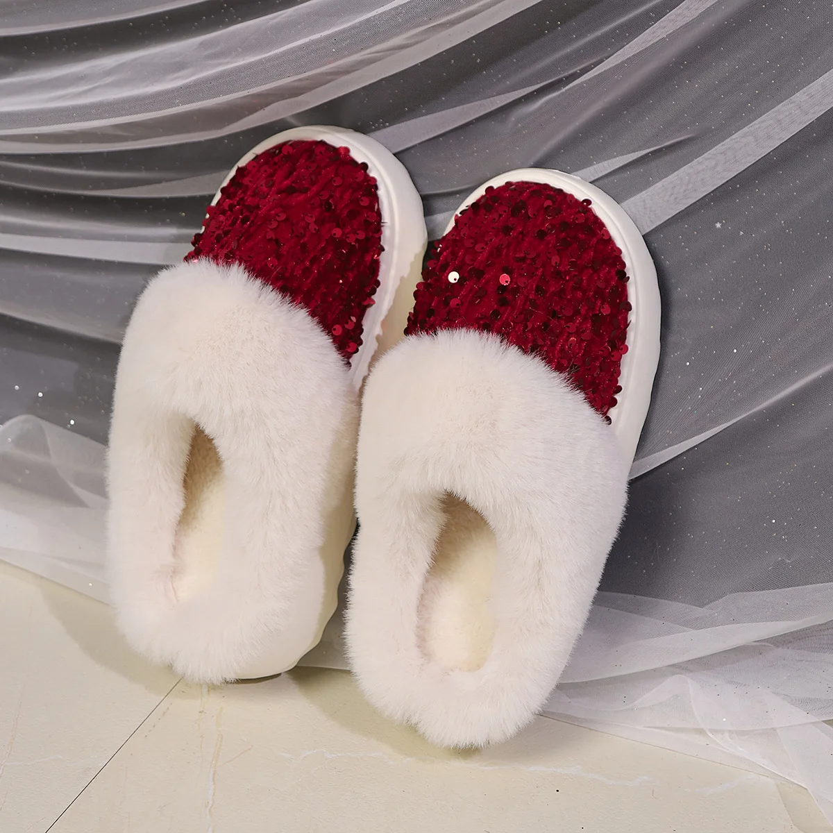 All Season Casual Fabric House Slippers