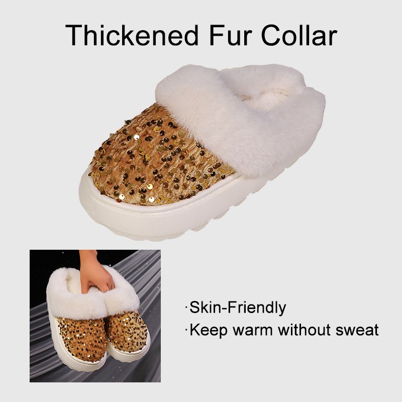 All Season Casual Fabric House Slippers