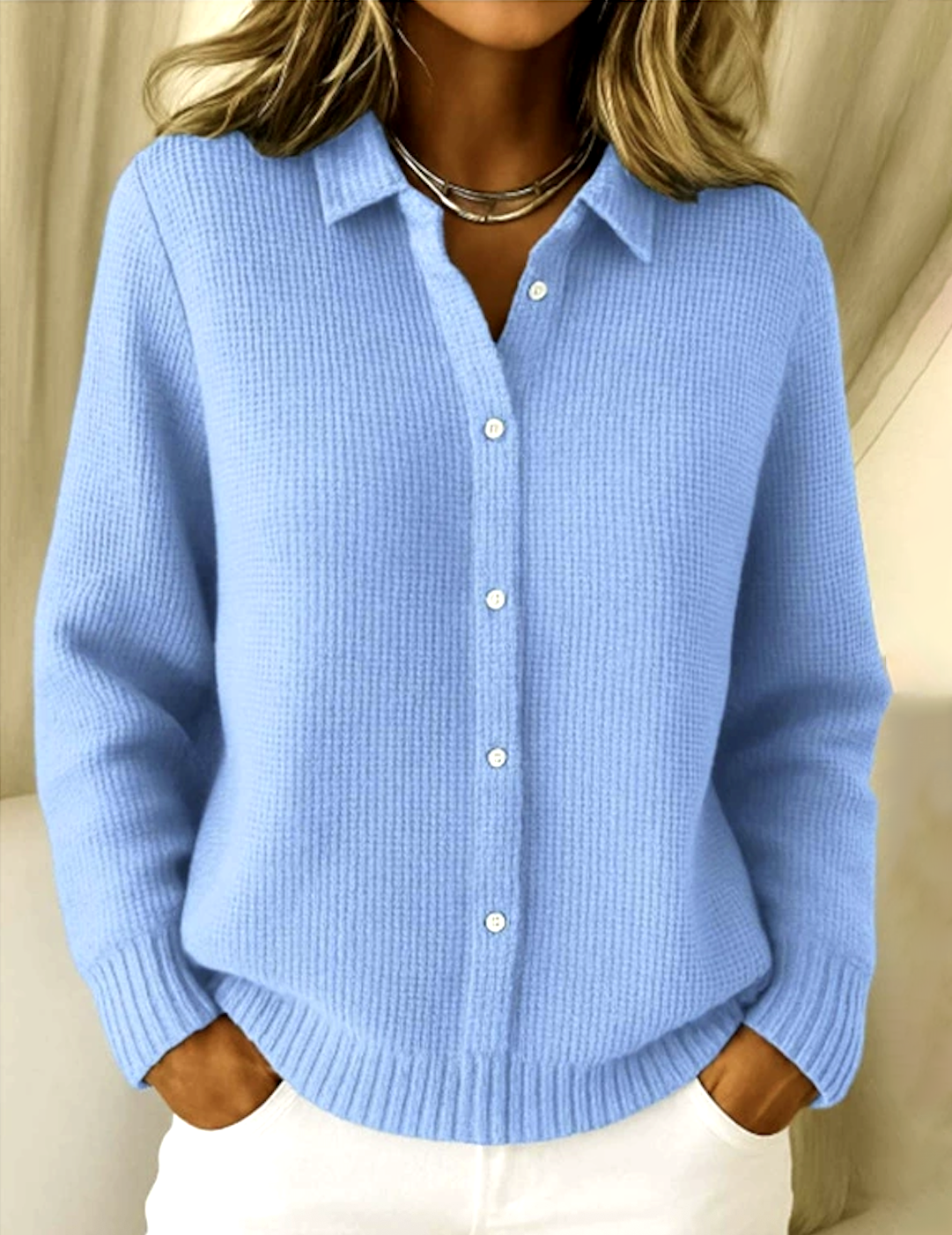 Casual Knitted Cardigan
