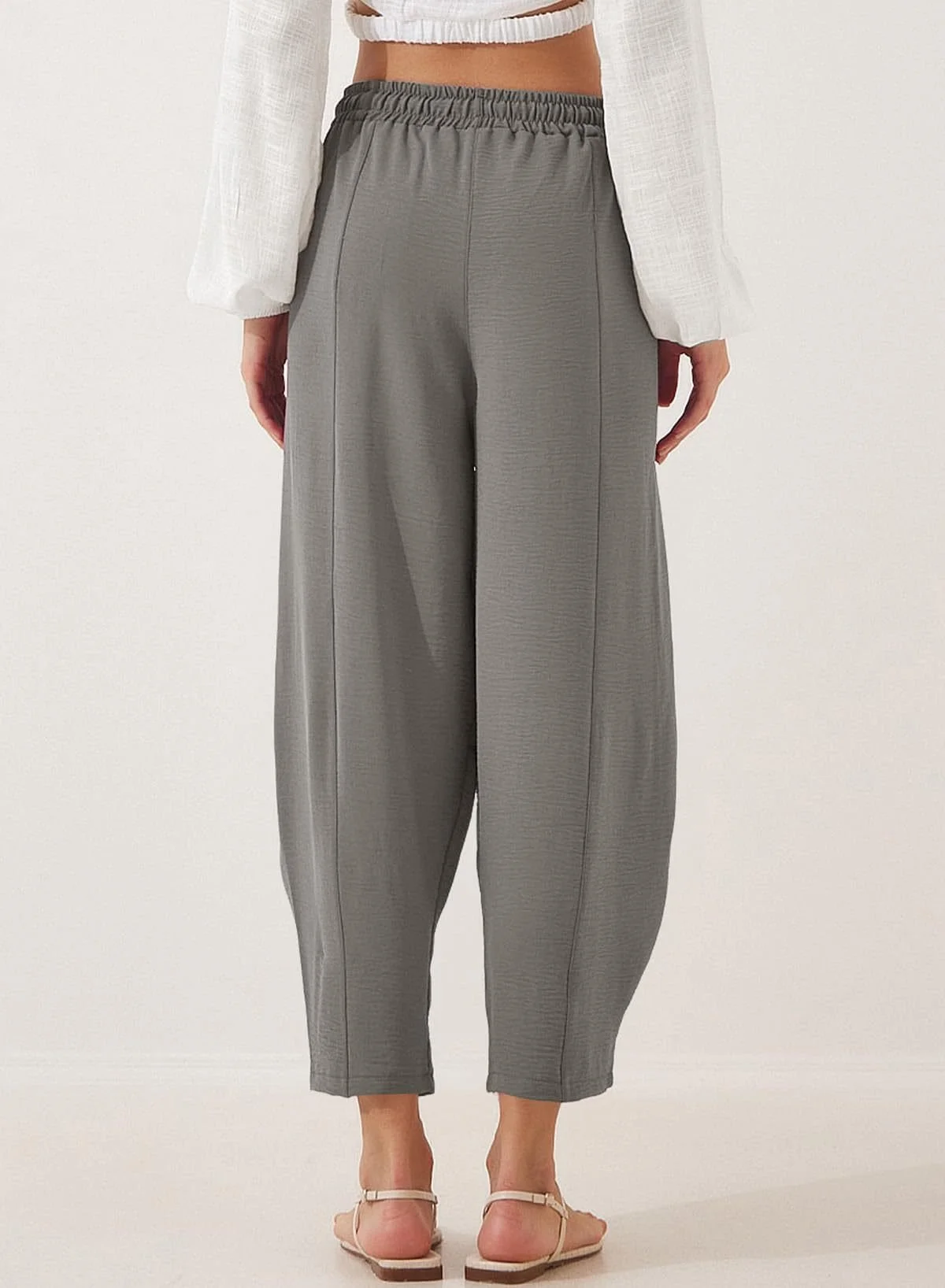 Plain Loose Simple Pants