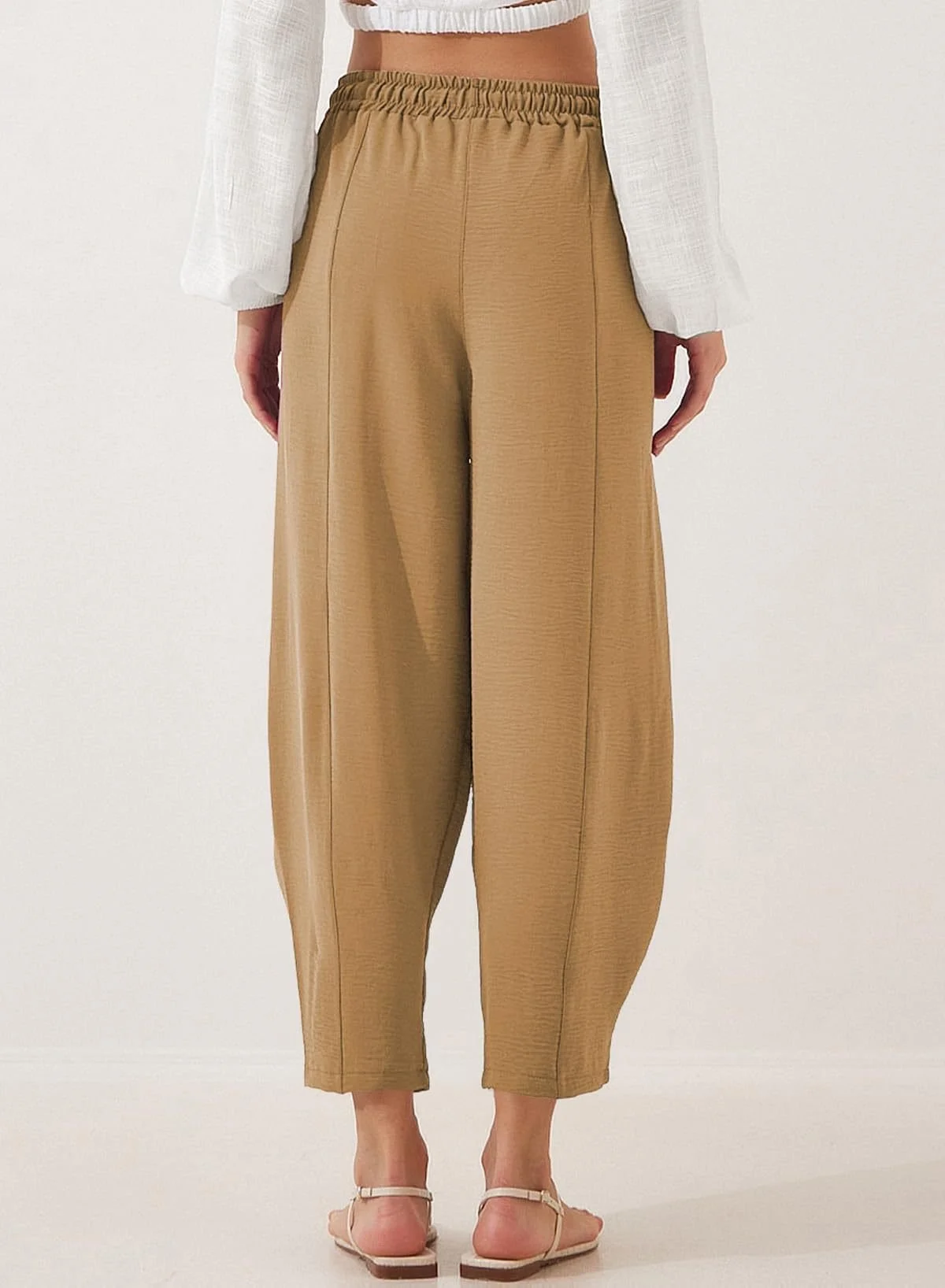 Plain Loose Simple Pants
