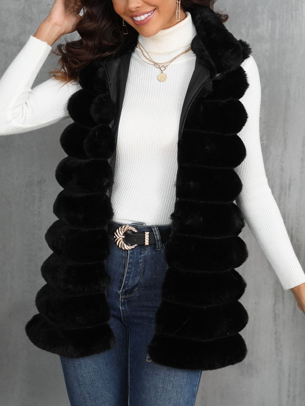 Plain Casual Loose Others Vest