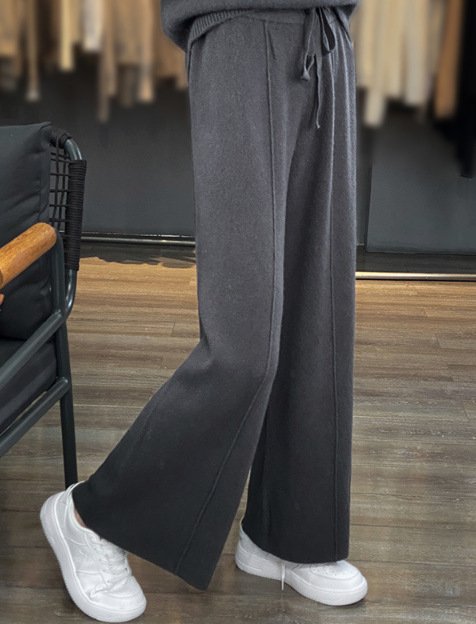 Imitation Cashmere Loose Casual Pants