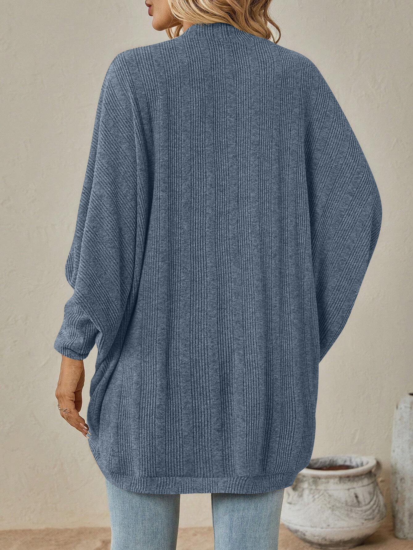 Simple Wool/Knitting Plain Others Knit Top