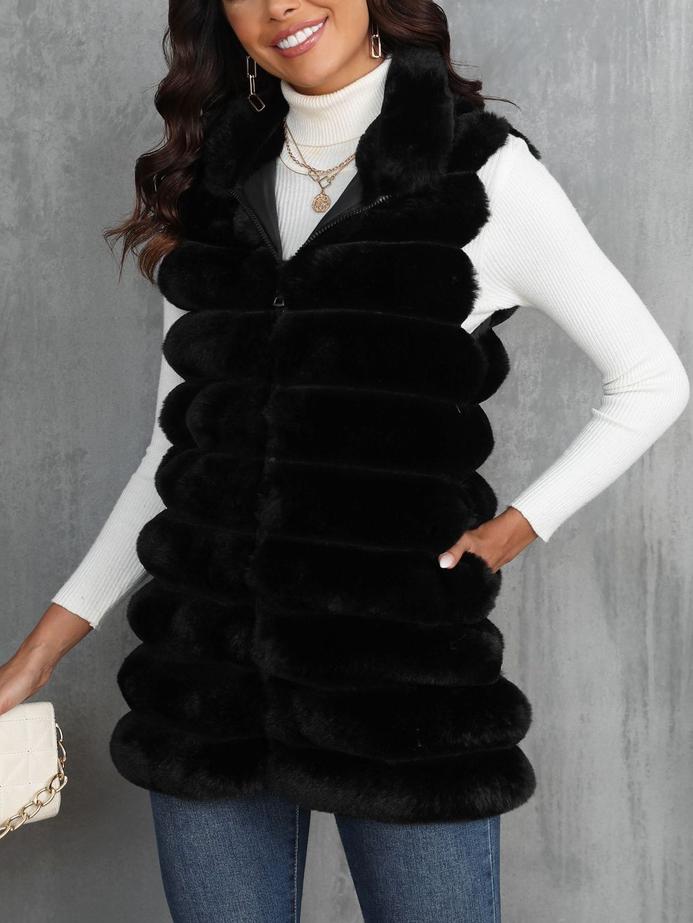 Plain Casual Loose Others Vest