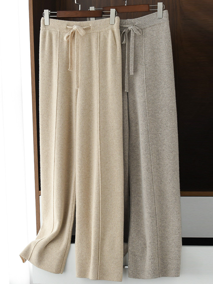 Imitation Cashmere Loose Casual Pants