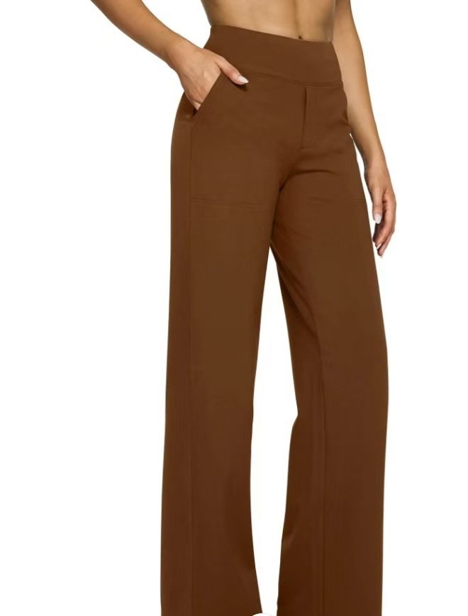 Plain Casual Loose Pants