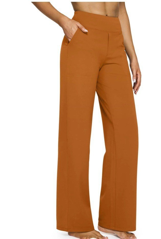 Plain Casual Loose Pants