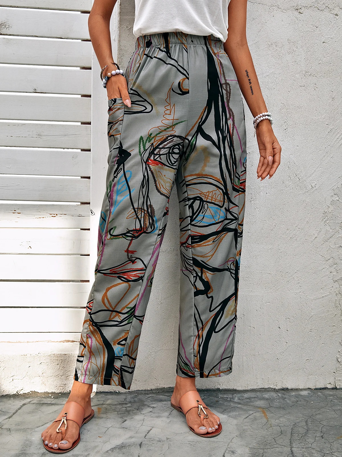 Pastoral Pockets Pants